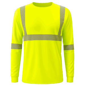 PLAYERA HIGH VISIBILITY MANGA LARGA